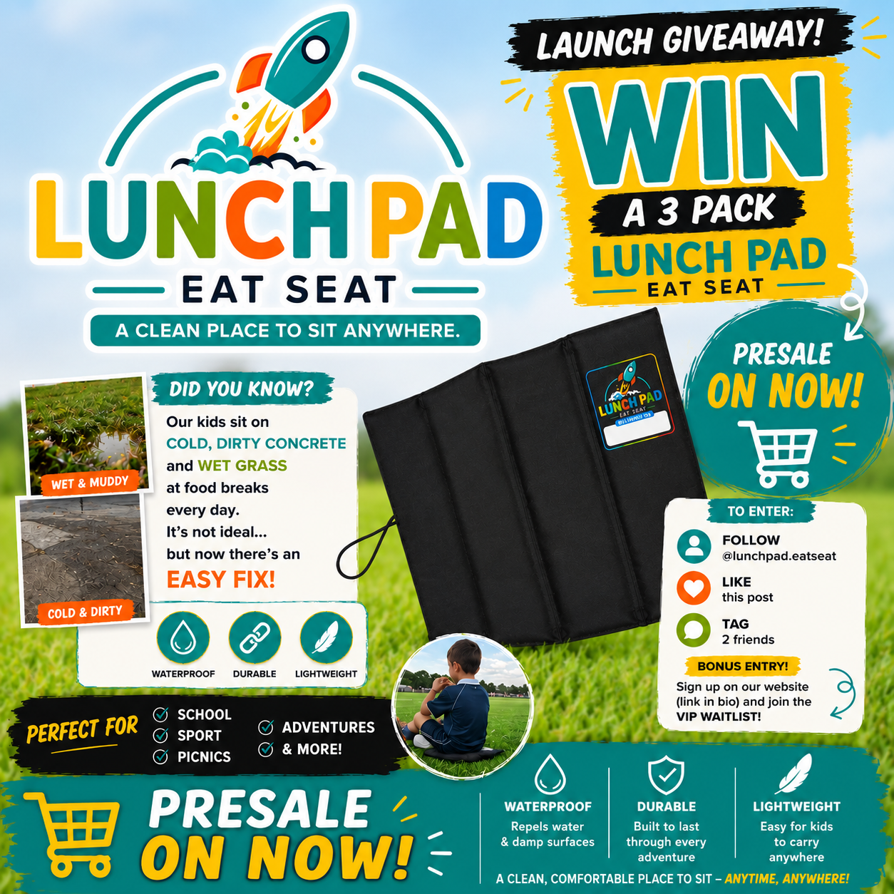 1 Lunch Pad 🚀